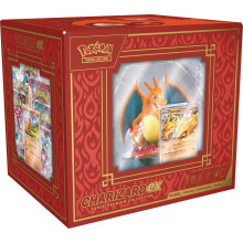 Pok?mon TCG: Charizard ex Super-Premium Collection (3 Foil Promo Cards, 1 Card-Display Figure & 10 Booster Packs)
