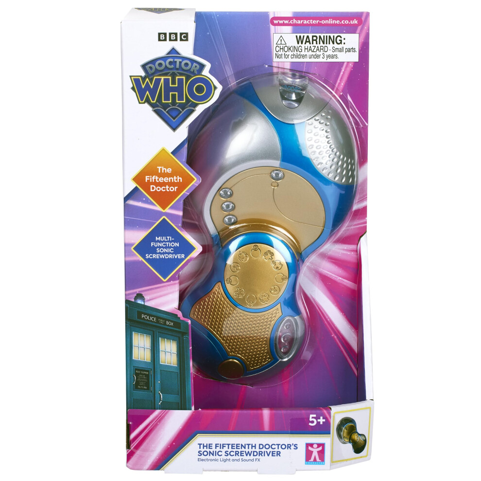 Doctor Who Fifteenth Doctor's Sonic Screwdriver Toy Official Merchandise