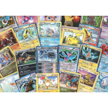 100 Assorted Pokemon Trading Cards with 7 Bonus Holo Foils