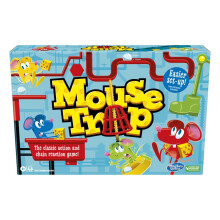 Hasbro Gaming Mouse Trap Board Game for Kids Ages 6 and Up, Classic Kids Game for 2-4 Players with Easier Set-Up than Previous Versions, Multicolor,