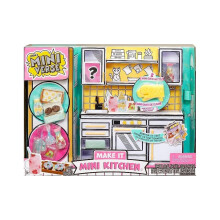 MGA's Miniverse Make It Mini Kitchen - DIY Kitchen Playset with UV Light, Mystery Recipe, Resin Play, and Exclusive Mini Oven Mitts - Not Edible -