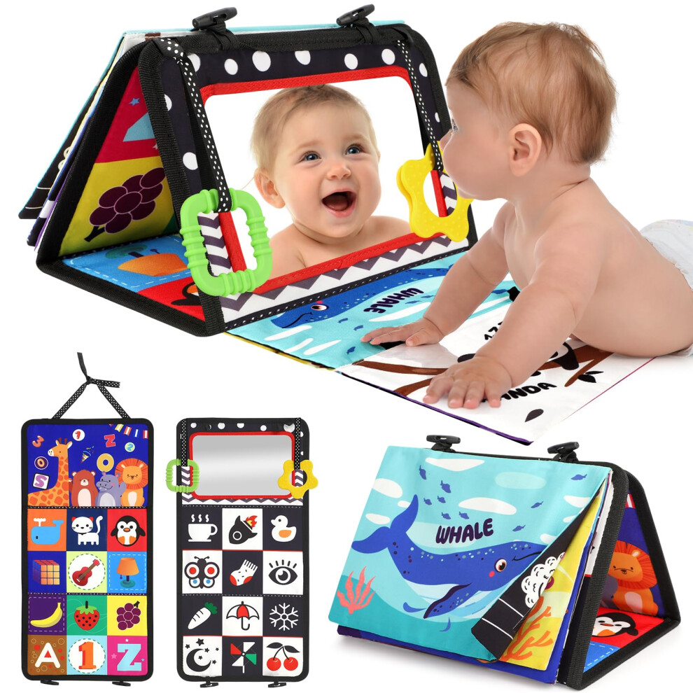 Photos - Other Toys URMYWO Tummy Time Toys Black and White Baby Sensory Toys Baby Mirror Newborn Essentials Brain Development Baby Toy 0-3-6-12