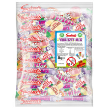 Swizzels Variety Mix, Bulk Mixed Sweets and lollipops Bag, 3 kg (Pack of 1)
