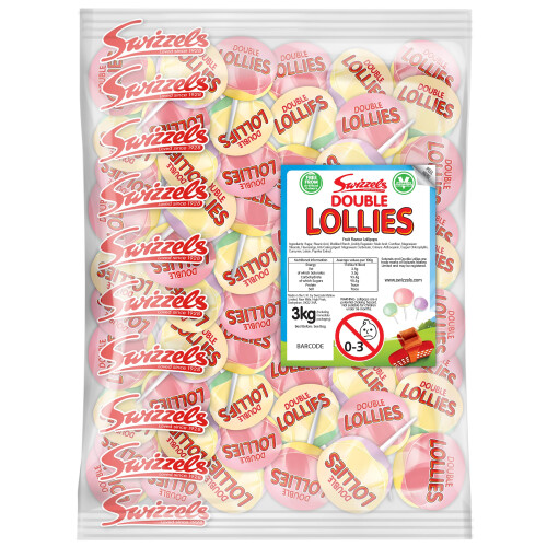 Swizzels Double Lollies, 3 Kg