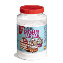 Castello since 1907 Premium Cream of Tartar - Food Grade - 100% Natural from Grapes - Natural Substitute for Baking Powder - Gluten Free - Phosphates