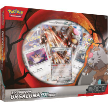 Pok?mon TCG: Bloodmoon Ursaluna ex Box (1 Foil Promo Card, 2 Foil Cards, 1 Oversize Foil Card & 4 Booster Packs)