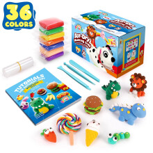 SAGO BROTHERS Air Dry Clay,36 Colors Modelling Clay Set with 3Clay Tools&Book,DIY Ultra Light Magic Clay,Arts and Crafts Kits for Kids Boys Girls