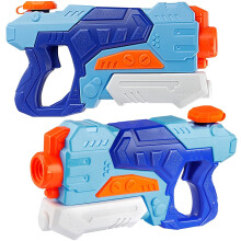 D-FantiX 2 Pack 550CC Water Guns for Kids Adults, Super Water Blaster Soaker Squirt Guns Long Range High Capacity Summer Swimming Pool Beach Party