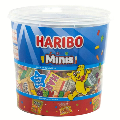 Haribo Haribo Minis - (10 g x 100 packs) - Halal