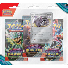 Pok?mon TCG: Scarlet & Violet?Twilight Masquerade 3-Pack Blister: Revavroom (3 Booster Packs & 1 Foil Promo Card)