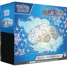 Pok?mon TCG: Scarlet & Violet?Stellar Crown Elite Trainer Box (1 Full-Art Promo Card, 9 Boosters & Premium Accessories)