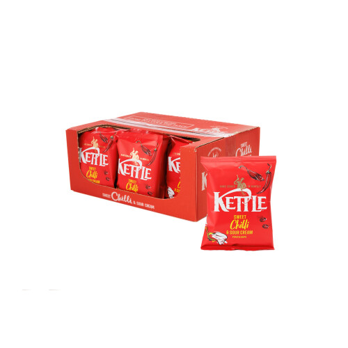 Kettle Chips Sweet Chilli 40 g (Pack of 18)