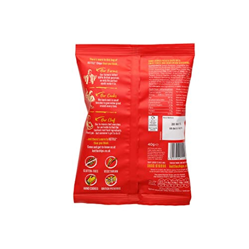 Kettle Chips Sweet Chilli 40 g (Pack of 18) 2