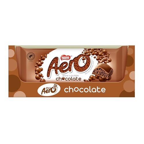 Aero Aero Bubbly Milk Chocolate Sharing Bars, 15 x 90 g 1