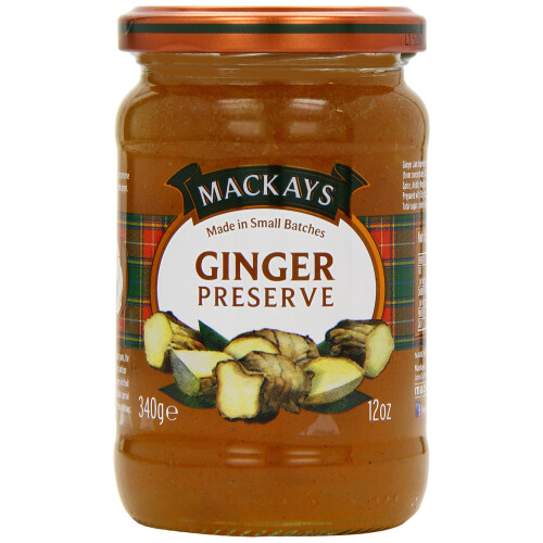 Mackays Ginger preserve Jam 340 g (Pack of 6)