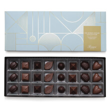 Friars Chocolate Selection Box - No Added Sugar, 24 Chocs | Praline, Caramel, Fruits, Milk & Dark Chocs | Premium Chocolates For Special Occasions &