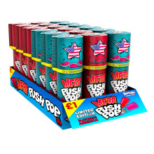 Mega Push Pop Lollipop - Pack of 18 - U.S Limited Edition