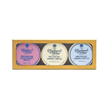 Charbonnel et Walker Dark, Milk and Pink Himalayan Salted Caramel Gift Set, 0.14 kg