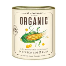 Eat Wholesome Organic in Season Sweetcorn 340g (Pack of 12)
