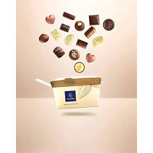 Leonidas Assortment Chocolate Gift Box, Pralines, Ganache, Truffles, Creams (250g Ballotin 14 pc Approx)
