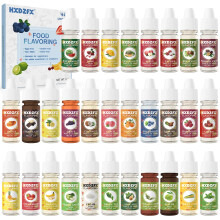 Food Flavoring Oil - 30 Liquid Concentrated Food Flavour Oil for Baking, Cooking - Lip Gloss Flavouring Oil for Lip Balm, Cosmetics, Drink, Soap