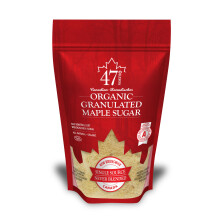 47? Single Source Canadian Organic Maple Sugar (250g)