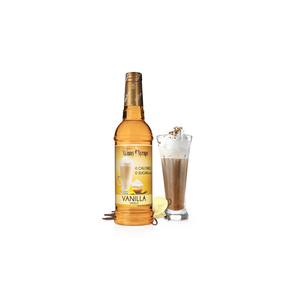 Jordan's Skinny Syrups 0 Calories | 0 Sugar | Vanilla Syrups 750Ml