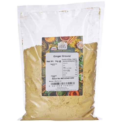 Old India Ginger Ground (1Kg)