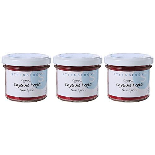 Steenbergs Organic Cayenne Pepper 55 g (Pack of 3)