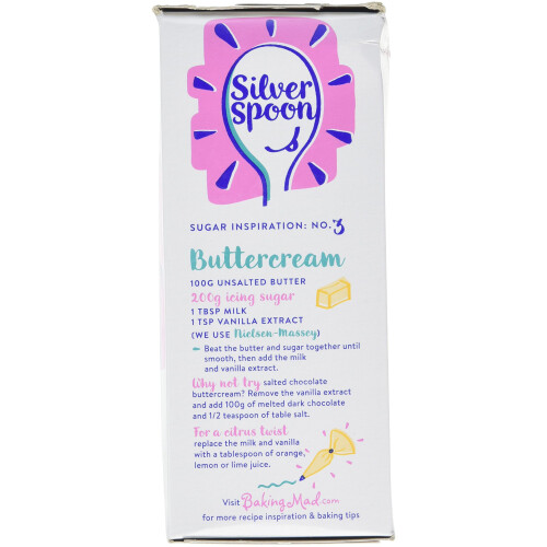 Silver Spoon Icing Sugar, 1 kg, Pack of 10 (Packaging may vary) 2