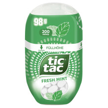 Tic Tac Fresh Mint Sweets, Tic Tacs Sweets for Party Bags, On the Go Refreshment, Bulk Box of 8 x 200 Fresh Mints