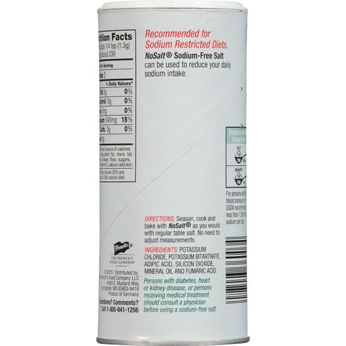 NoSalt Sodium-Free Salt Alternative, 11 Oz 2