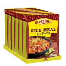 Old El Paso Chilli & Garlic One Pan Rice Meal Kit 355g (Pack of 6)