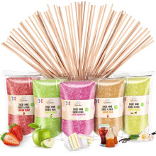 GREENDOSO? Candy Floss Sugar For Machine (5x160g) - Pack of 5 Flavours (Strawberry/Cola/Apple/Marshmallow/Vanilla) - Natural Colourings & Flavours -