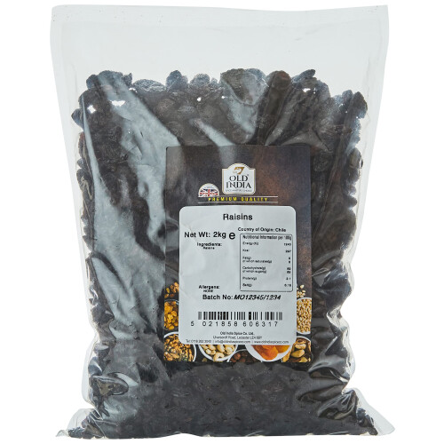 Old India Raisins 2kg