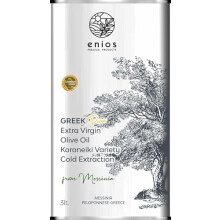 Enios Kalamata 3L Premium EVOO, Ultra-Low Acidity 0.27% Cold Pressed *Harvest Nov/Dec 2024 *BBD: Jan-Feb 2027