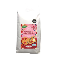 Award-Winning Luxury Waffle & Pancake Mix - bulk 3.5kg bag. Just add Water to Make Malty Belgian Style Waffles or Fluffy American Buttermilk Pancakes