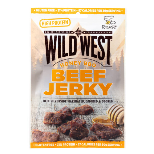 Wild West Honey BBQ Beef Jerky 12 x 60g 1