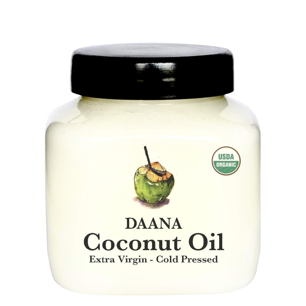 Daana Coconut Oil For Skin: Usda Organic, Extra Virgin, Cold Pressed (350 Ml)