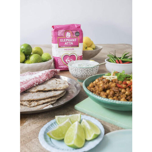 Elephant Atta Medium Chapatti Flour Atta | Medium Atta Flour | (10kg) 2