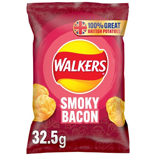 Walkers Walkers Smoky Bacon Crisps 32 x 32.5g 1