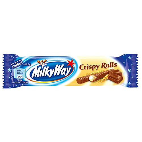 Milky Way Crispy Rolls 25 g (Pack of 24) 1