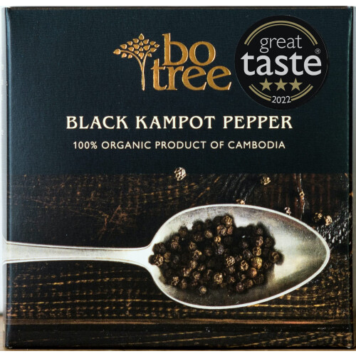 Bo Tree Black Kampot Pepper 90g