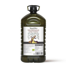 TERRAOLIVE - Organic Extra Virgin Olive Oil, Olive Variety, Cooking Oil, Olive Variety, Smooth Body, Sourced in Spain, Montes de Toledo, Recycled PET