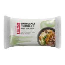 Yutaka White Shirataki Noodles, 375g Net / 170g drained | Authentic Japanese Konjac Noodles | Multipack of 12 | Vegan | Gluten Free | High Fibre |