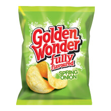 Golden Wonder - Crisps Spring Onion, 32 x 32.5g