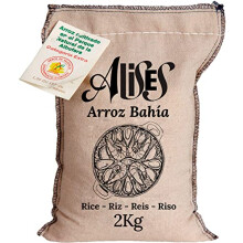Alises-2 Kg Paella Rice Bahia D.O. Valencia - Arroz Bahia, Spanish Premium Rice for Paella