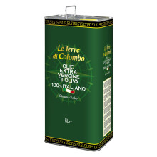 Le Terre di Colombo ? 100% Italian Extra Virgin Olive Oil, 5 L