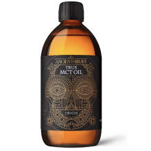 Ancient + Brave True MCT Oil 500ml - High C8 & C10 Blend, 100% Pure Coconut Oil, Sustainably Sourced - Perfect for Keto, Fasting & Cognitive Support -
