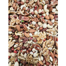 Mixed Nuts 1kg ? LUXURY Deluxe 9 Premium Nut Mix of Macadamia Pistachios Pecans Hazels Cashews Almonds Walnuts Brazils Peanuts ? Assorted Selection